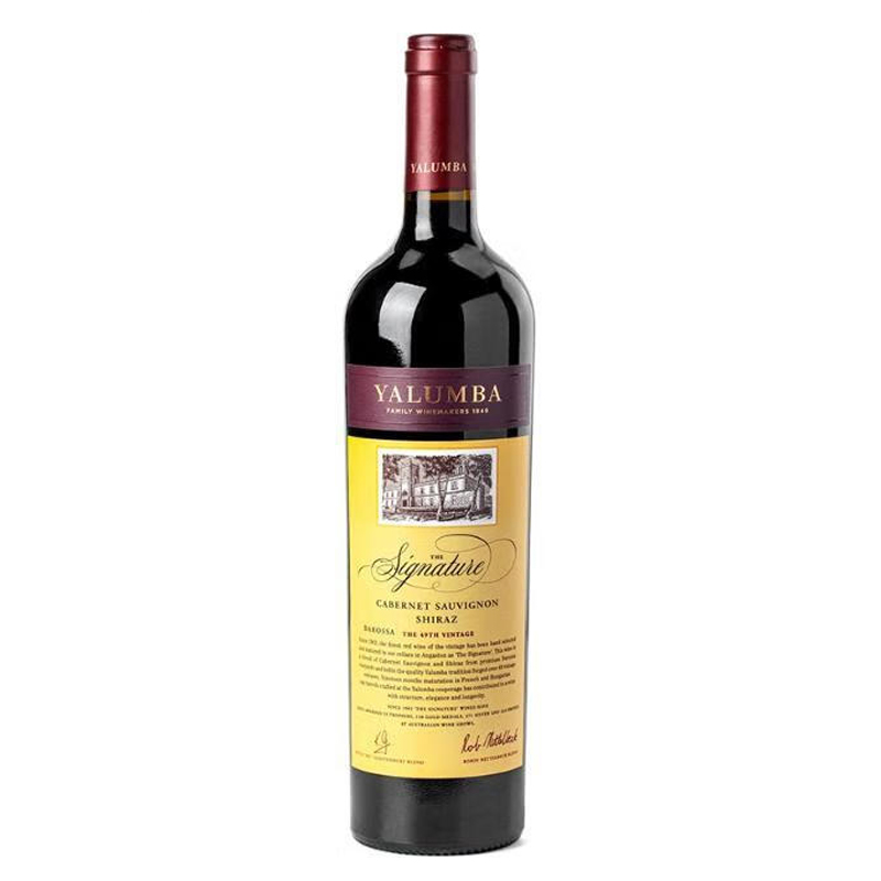 御兰堡巴罗萨标志（署名）加本力设拉子红葡萄酒（Yalumba  Collection Shiraz Cabernet Sauvignion）