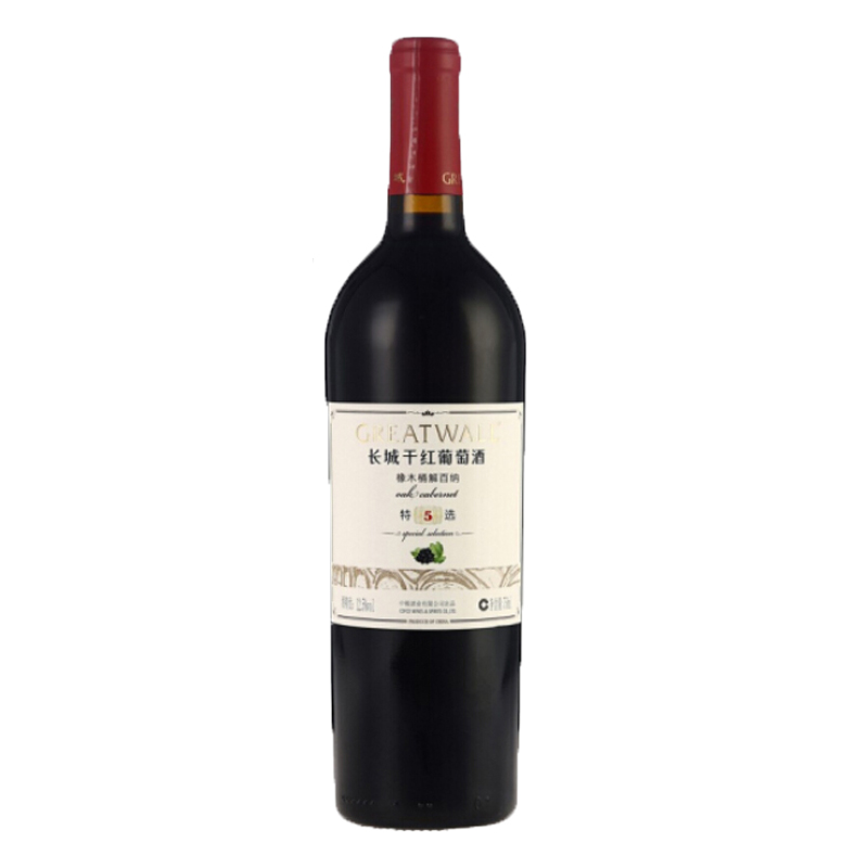 长城特选5干红葡萄酒