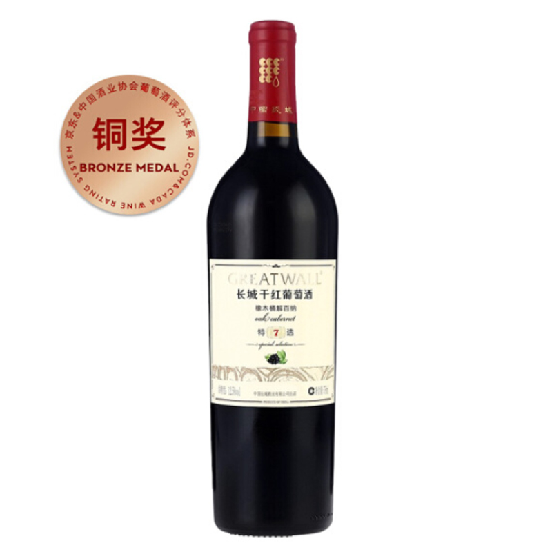 长城特选7干红葡萄酒